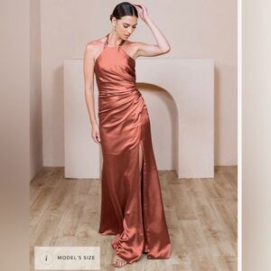 BRAND NEW WITH TAGS Revelry- Cinamon Rose bridesmaids dress.